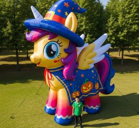 Cartoon3-365 Хэллоуин Единорог Надувные мультфильмы