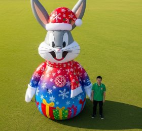 Cartoon3-538 рождественский Looney Tunes кролик надувной мультфильм
