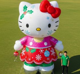 Cartoon3-544 Рождественская надувная игрушка Hello Kitty