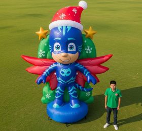 Cartoon3-594 Рождественский надувной мультяшный персонаж PJ Masks