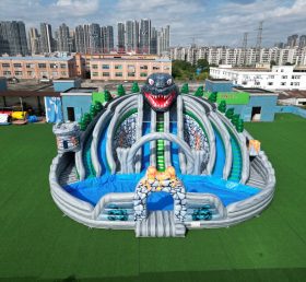 Pool3-606 Водный парк с темой Годзиллы