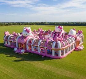 GF2-628 Надувной парк в стиле Hello Kitty