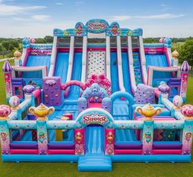 GF2-702 Надувной парк в стиле Shimmer & Shine