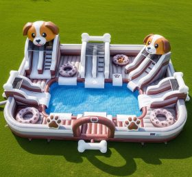 Pool3-452 Водный парк с собаками