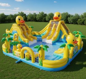 Pool3-457 Водный парк в утином стиле