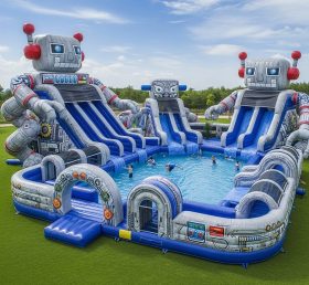Pool3-521 Бассейн в роботизированной тематике водный парк
