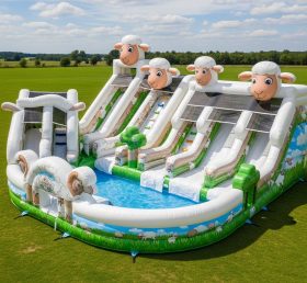 Pool3-529 Водный парк с овечьей тематикой