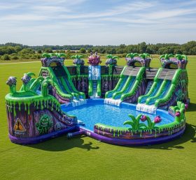 Pool3-539 Водный парк с тематикой «Токсик»