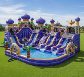 Pool3-557 Водный парк в стиле Аладдина