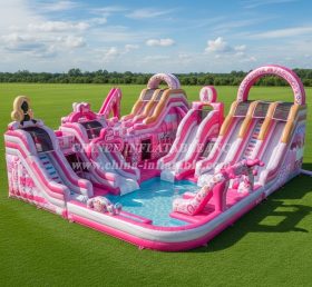 Pool3-564 Бассейн водный парк в стиле Барби