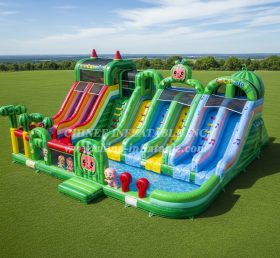 Pool3-589 Бассейн-водный парк с тематикой Cocomelon