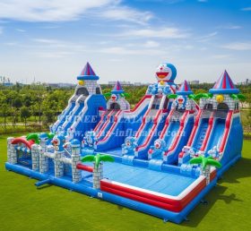 Pool3-597 Водный парк бассейн с тематикой Дораэмон