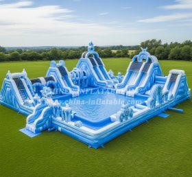 Pool3-602 Водный парк с темой «Холодное сердце»