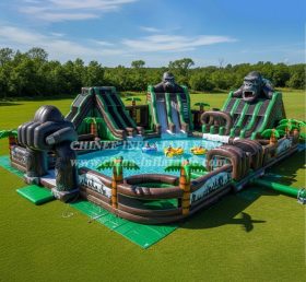 Pool3-615 Водный парк в тематике Кинг-Конга