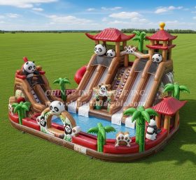 Pool3-617 Водный парк с темой Кунг-фу Панда