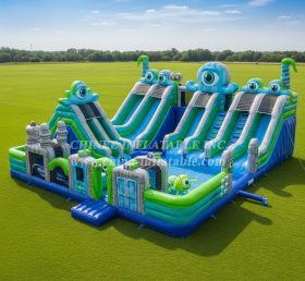 Pool3-644 Водный парк-бассейн в стиле «Корпорации монстров»