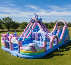 Pool3-648 Водный парк с бассейном в стиле My Little Pony