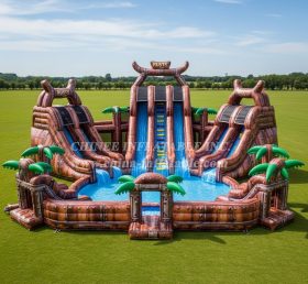 Pool3-675 Водный парк с тематикой «Ржавые винты»