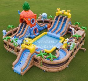 Pool3-692 Водный парк с тематикой Губки Боба
