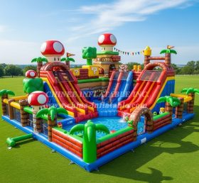 Pool3-704 Водный парк с тематикой Супер Марио