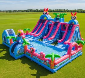 Pool3-718 Водный парк бассейна в стиле «Суперкрошки»