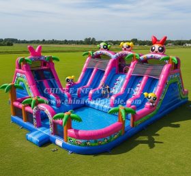 Pool3-719 Водный парк бассейна в стиле «Суперкрошек»