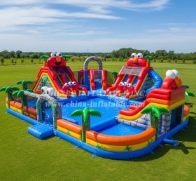 Pool3-725 Водный парк в стиле Тикл Ми Элмо
