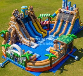 Pool3-742 Водный парк бассейна в стиле Зверополиса