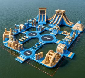 S445 Водный парк надувной в египетской тематике