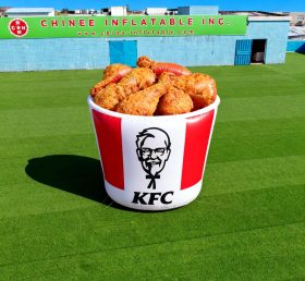 S5-071 надувная модель ведра с жареной курицей KFC