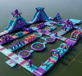 S525 Водный парк надувной в виде осьминога