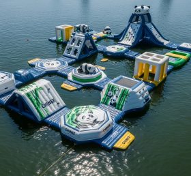 S531 Водный парк надувной в стиле панды