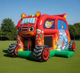T2-8583 Надувной батут Blaze Monster