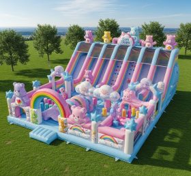 T6-6404 надуной городок в стиле Care Bears