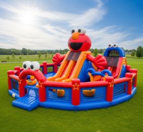 T6-6628 В стиле Tickle Me Elmo надувной игровой городок