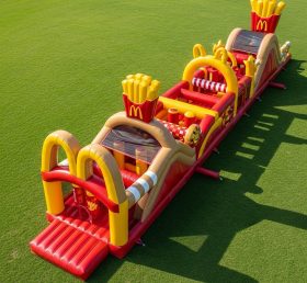 T7-4236 Полоса препятствий надувная в стиле McDonald