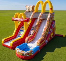 T8-7314 Надувная водная горка в стиле McDonald