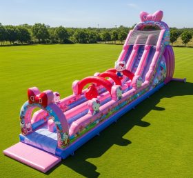 T8-8832 Надувная горка Hello Kitty