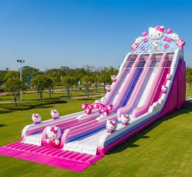 T8-8846 Надувная горка Hello Kitty