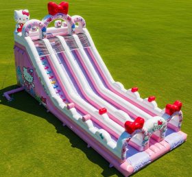 T8-9096 Надувная горка Hello Kitty