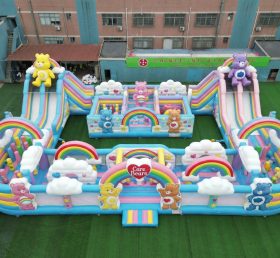 CR2-280 Полоса препятствий с тематикой Мишки Care Bears гигантский надувной аттракцион