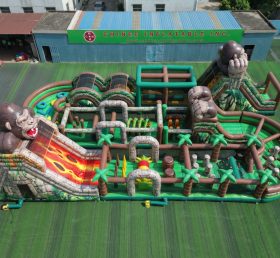 CR2-394 Полоса препятствий «Гигантский надувной аттракцион в стиле Кинг-Конга»