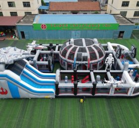 CR2-442 Тематика Звездных Войн Гигантская Надувная Полоса Препятствий