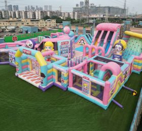 GF3-216 Парк надувной в тематике Pop Mart