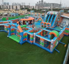 GF3-224 Надувной парк в стиле Rusty Rivets
