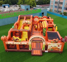 GF3-416 Батутный парк в тематике Дня благодарения