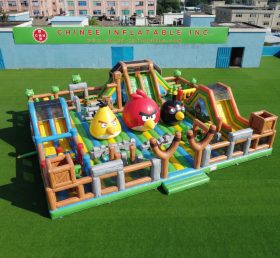 GF3-449 Батутный парк в стиле Angry Birds