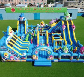 GF3-450 надувной парк в стиле «Baby Shark»