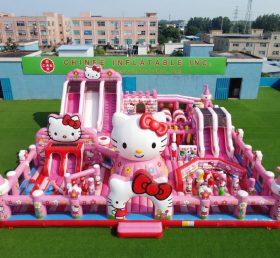 GF3-469 Надувной парк в стиле Hello Kitty