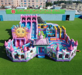 GF3-482 Батутный парк в стиле Нелла-рыцаря